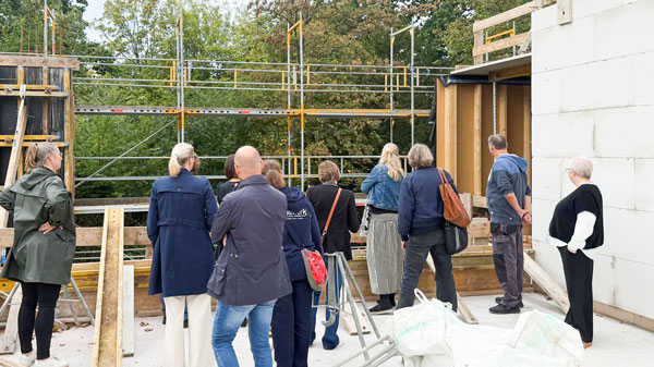 Kita Waldenau Pinneberg im Bau / Richtfest