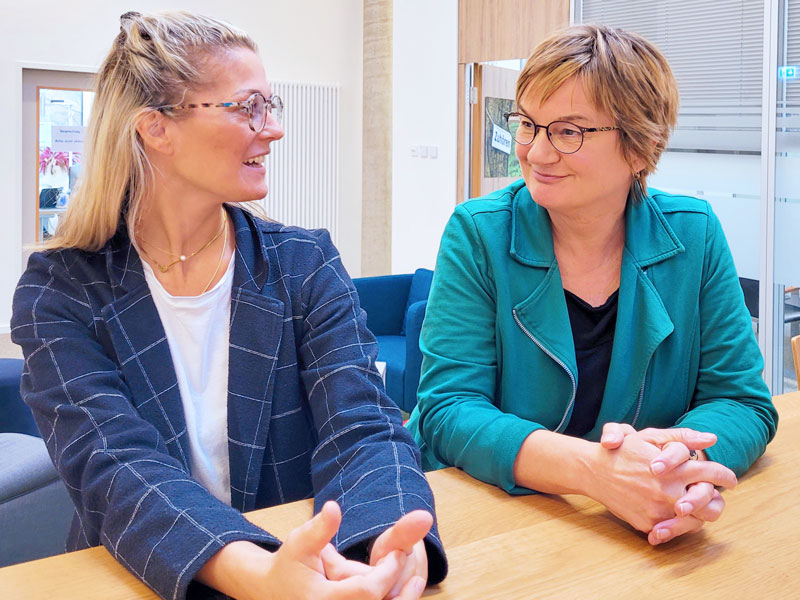  Recruiting-Team Stefanie Münnich und Silke Dumbsky-Harder