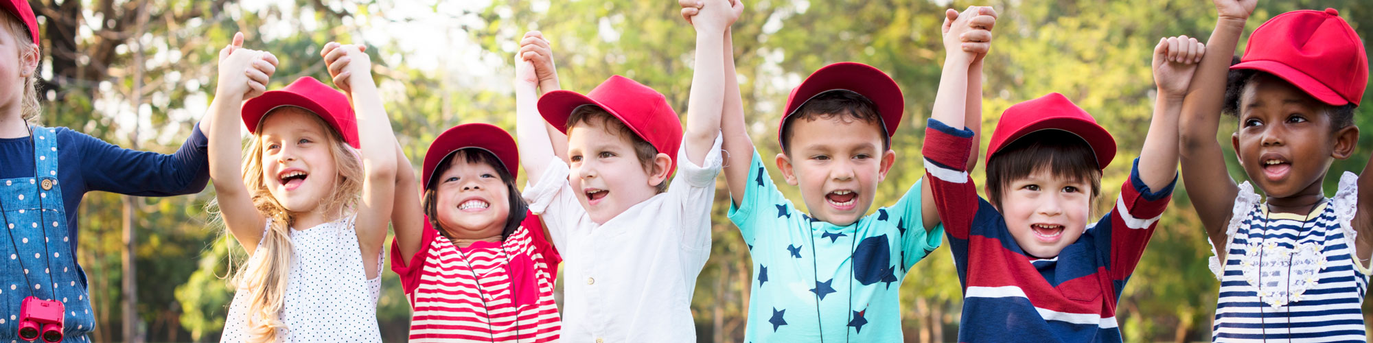 Banner: Kindergartenkinder